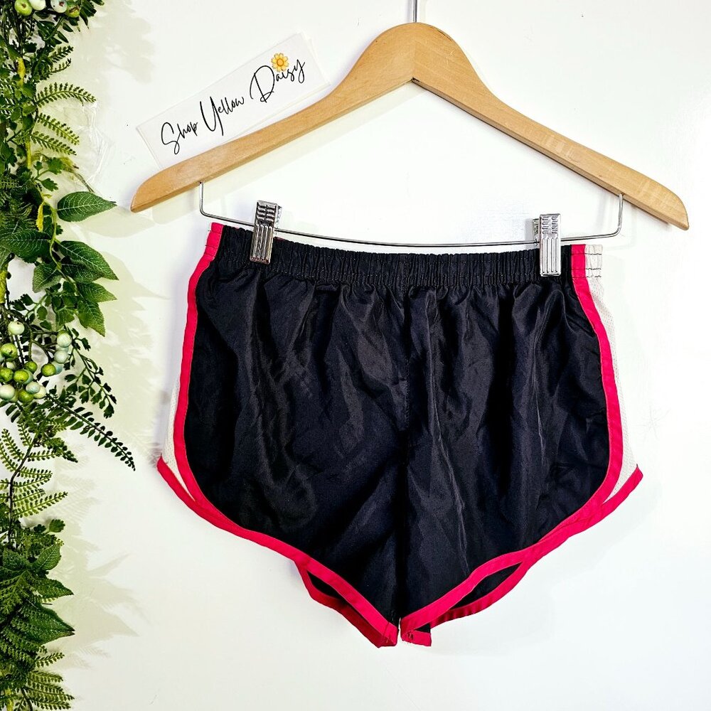 Umbro Womens Running Shorts Black & Pink Size S Running Gym Fitness ~S66.3‎